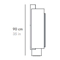 Stehleuchte H 90 cm